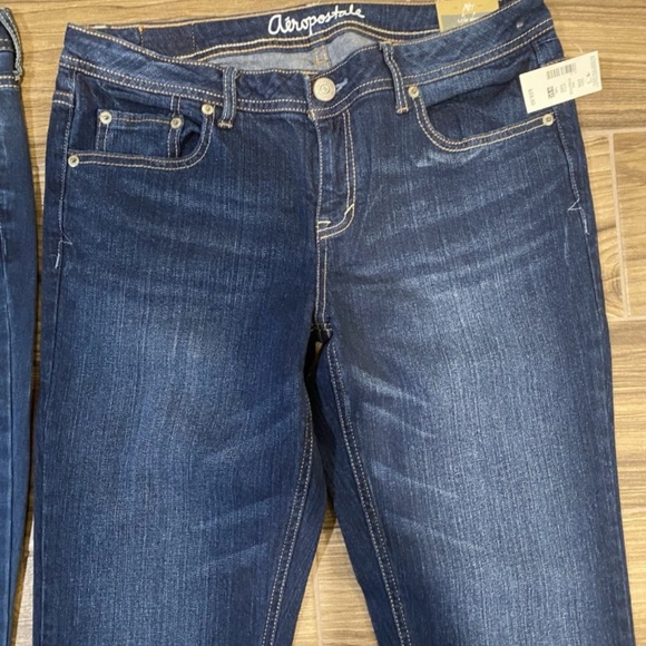 Lot of 2 NWT AEROPOSTALE CHELSEA BOOT CUT WOMENS JEANS Sz 10 Short - Picture 14 of 15